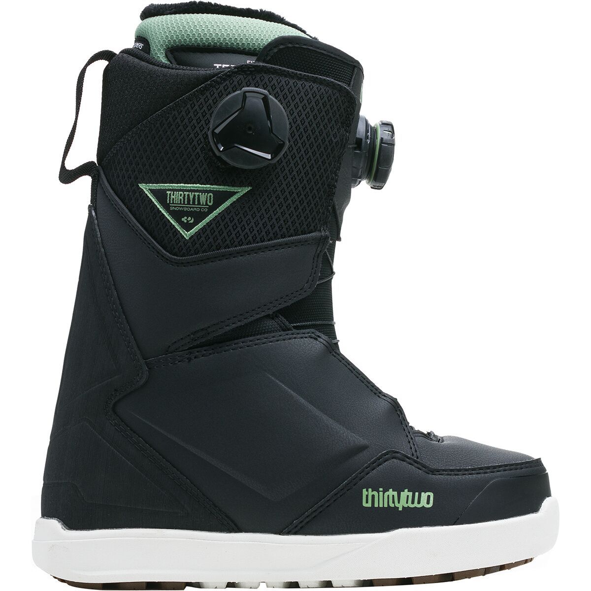 ThirtyTwo Women's Lashed Double BOA Snowboard Boot - 2022 in Black - Size: 5