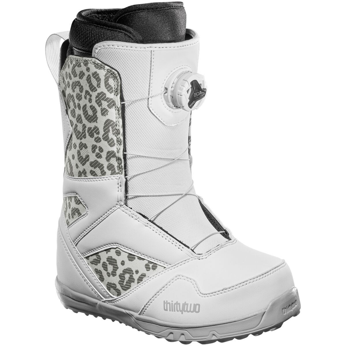 ThirtyTwo Women's STW BOA Snowboard Boot - 2022 in Grey / Purple - Size: 5