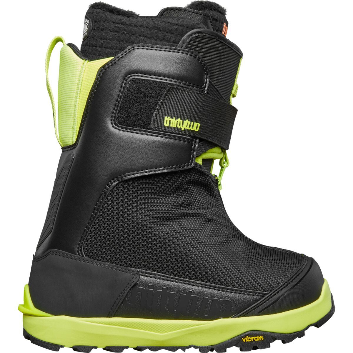 ThirtyTwo Women's TM-2 Hight Snowboard Boot - 2024 in Black / Lime - Size: 9