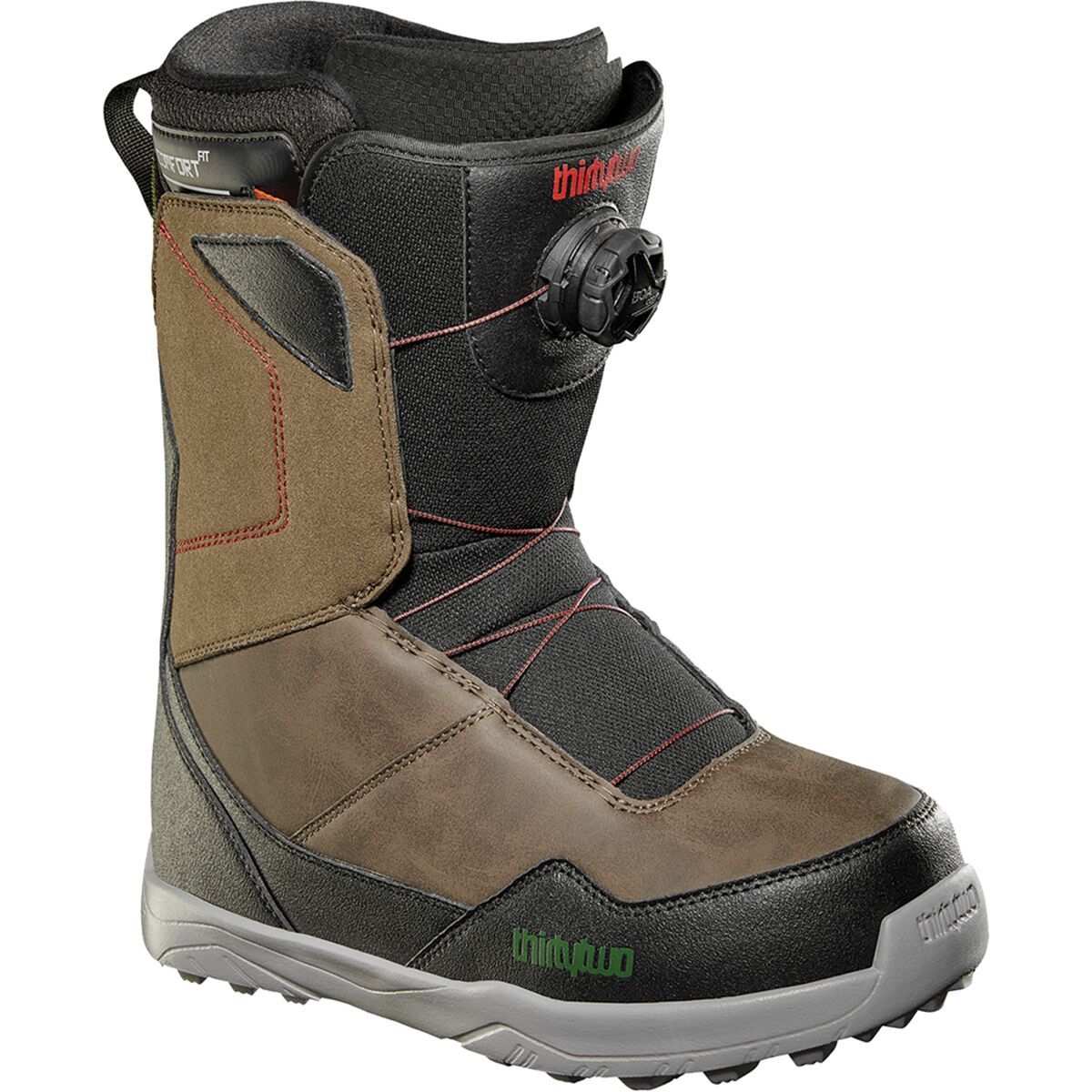 ThirtyTwo Men's Shifty BOA Snowboard Boot - 2024 in Black - Size: 7