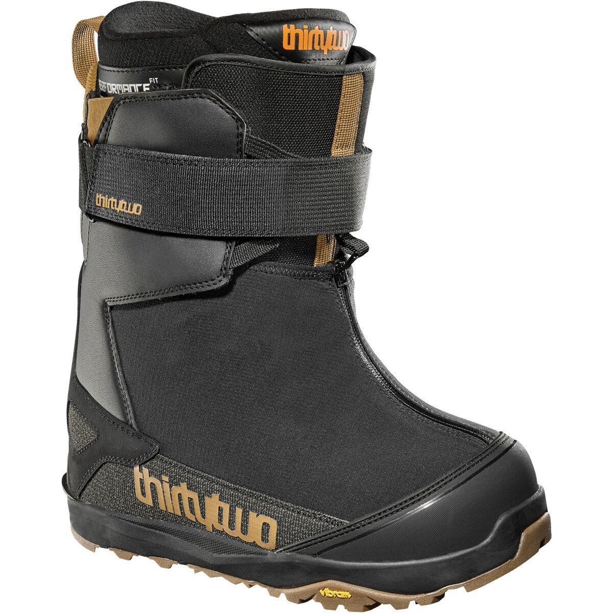 ThirtyTwo Men's TM-2 Jones Snowboard Boot - 2025 in Black / Brown - Size: 12