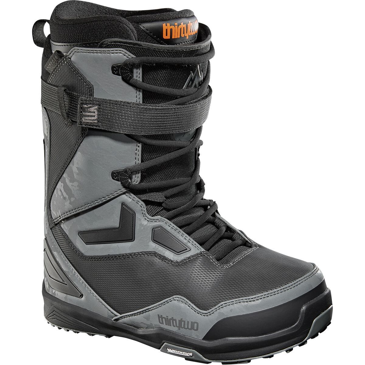 ThirtyTwo Men's TM-2 XLT Diggers Snowboard Boot - 2025 in Dark Grey / Black - Size: 9.5