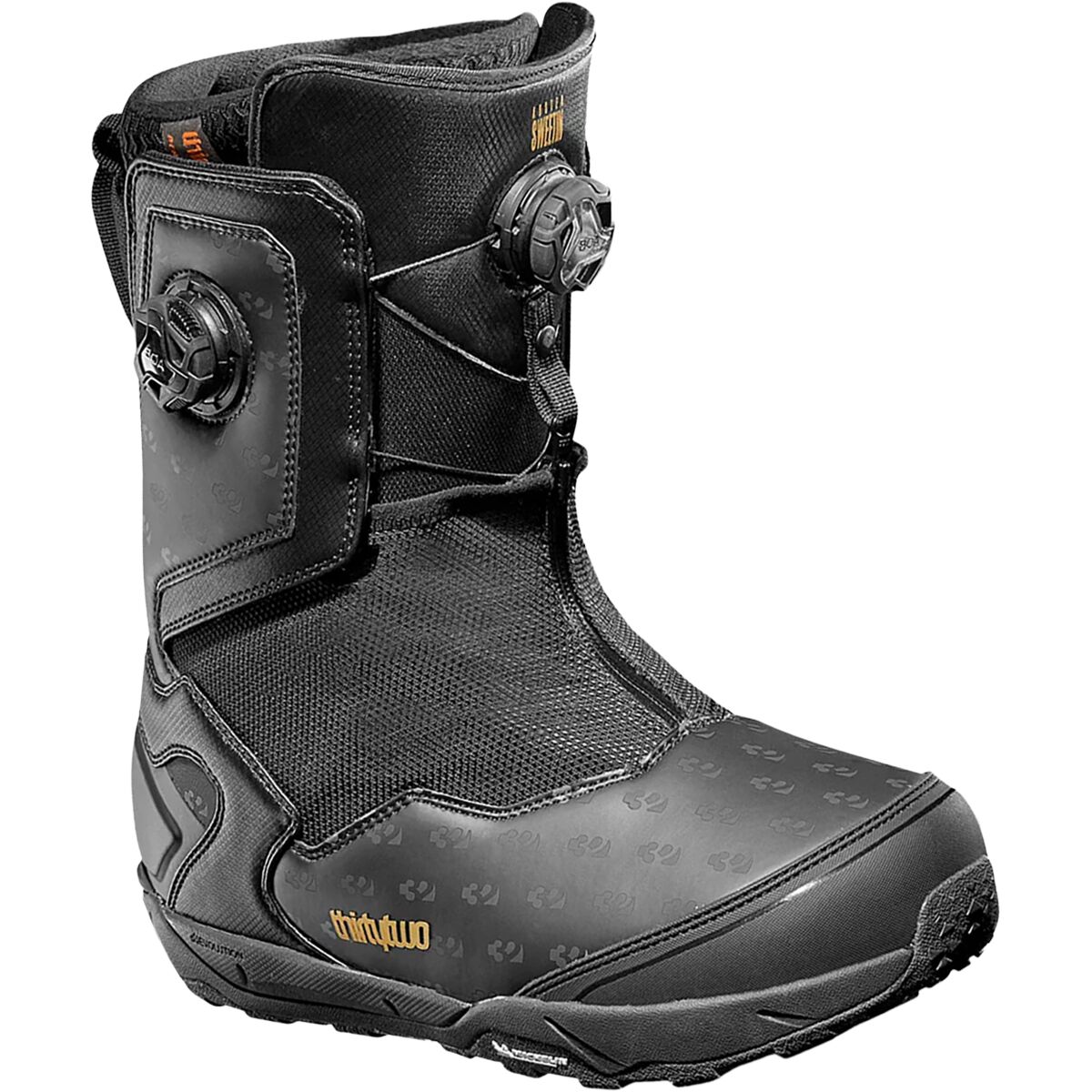 ThirtyTwo Focus Boa Sweetin Snowboard Boot - 2026 in Black / Yellow - Size: 11