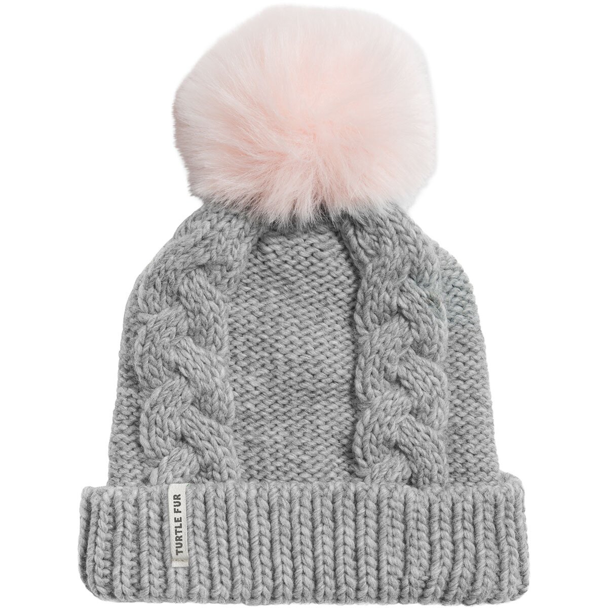 Turtle Fur Girl's Lizzy Beanie in Smoke