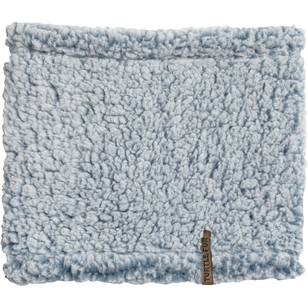 Turtle Fur Comfort Lush Single-Layer Neck Gaiter in Smoke Blue