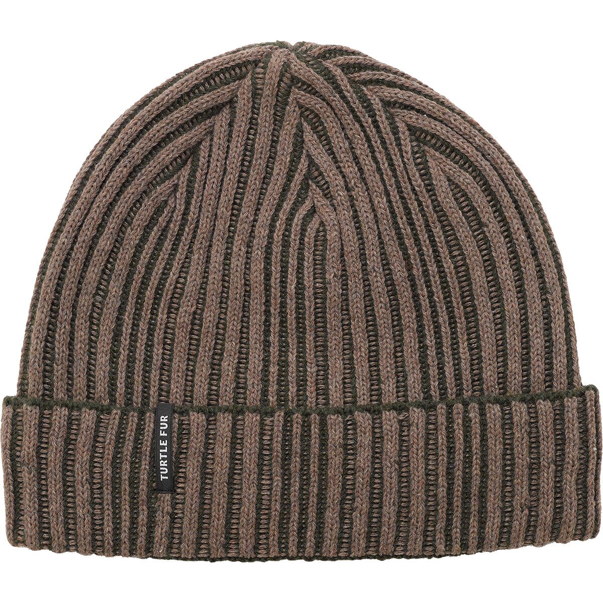Turtle Fur Turtle Fur Ocean Ragg Wool Bryan Beanie in Brown - $15.73 at SteepandCheap.com