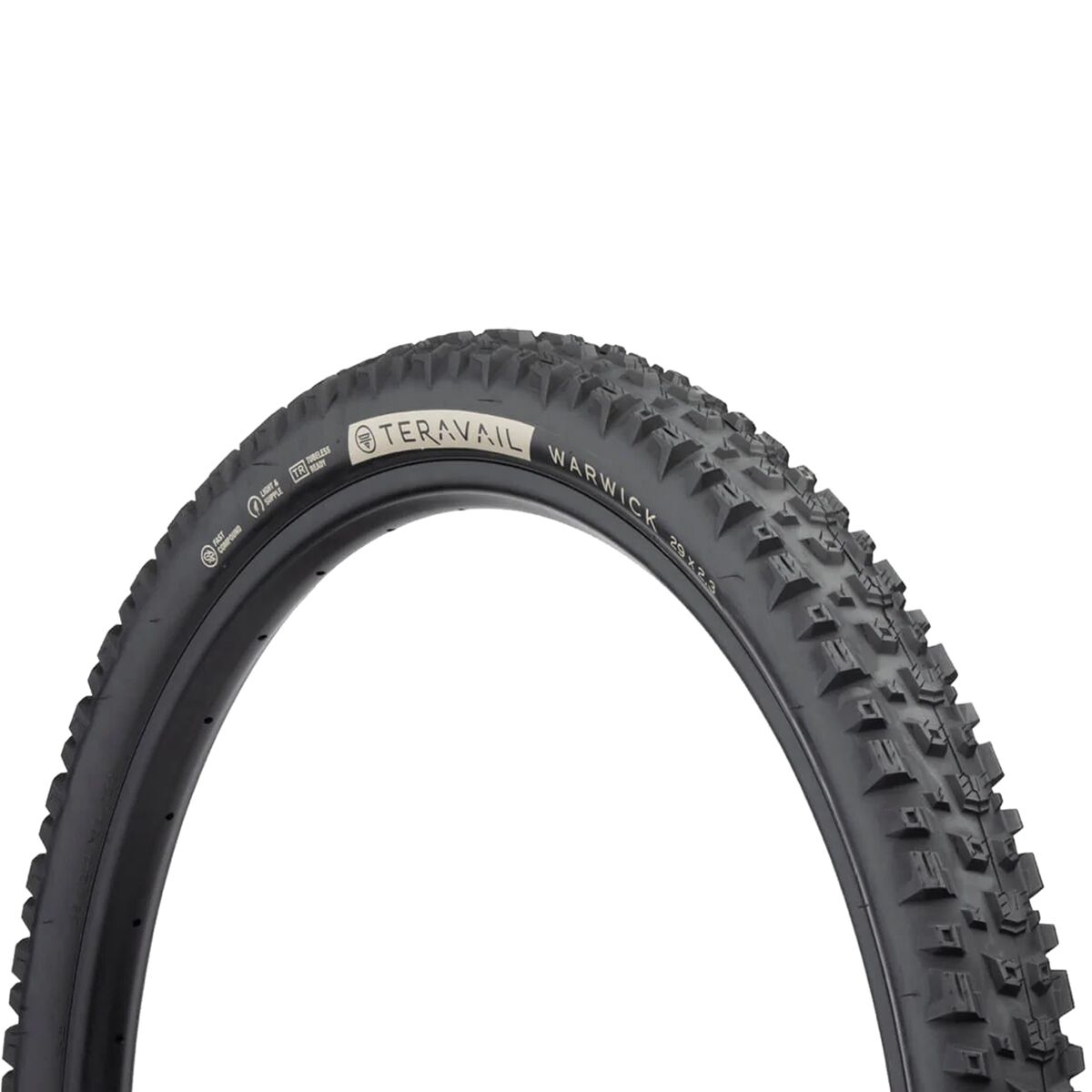 Teravail Warwick Tire - 27.5in in Black, Durable / Grip - Size: 27.5x2.5