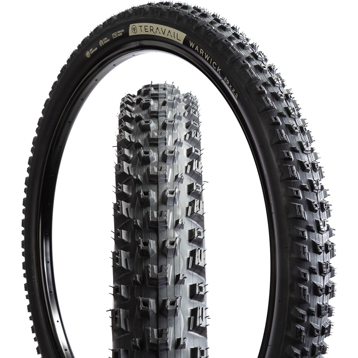Teravail Teravail Warwick Tire - 29in in Black, Ultra Durable / Grip - Size: 29x2.5 - $77.35 at Steep and Cheap