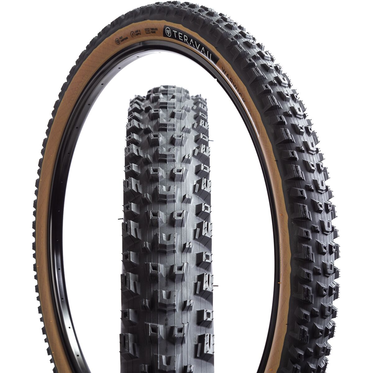 Teravail Warwick Tire - 29in in Tan, Durable / Grip - Size: 29x2.3