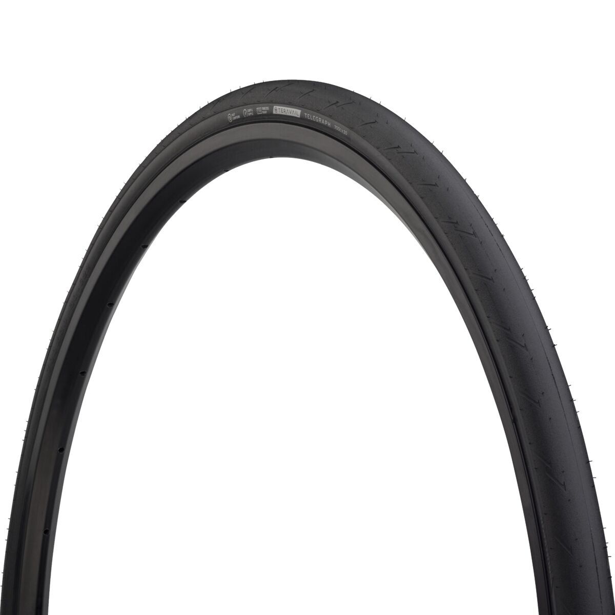Teravail Telegraph Tubeless Tire in Black / Light and Supple - Size: 700x28