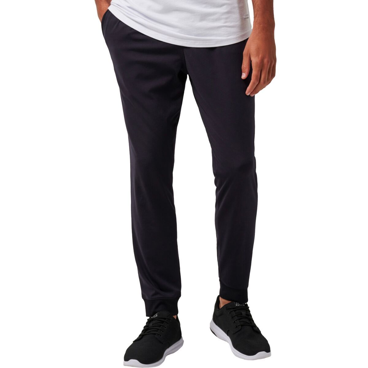 TravisMathew Men's Cloud Track Pant in Black - Size: XL