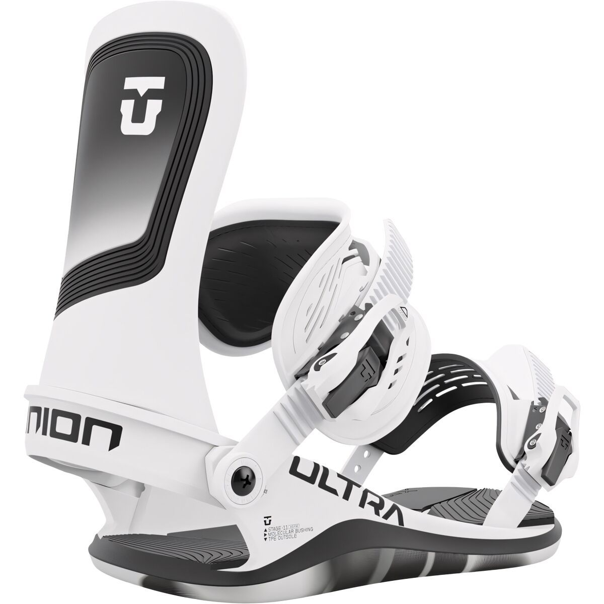 Union Men's Ultra Snowboard Binding - 2025 in White - Size: Large