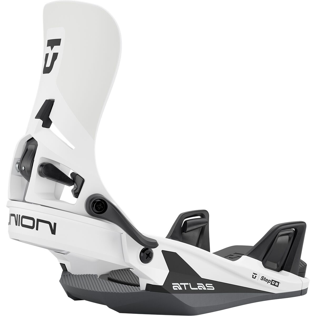 Union Union Atlas Step On Snowboard Binding - 2026 in White - Size: Large - $300.96 at Steep and Cheap