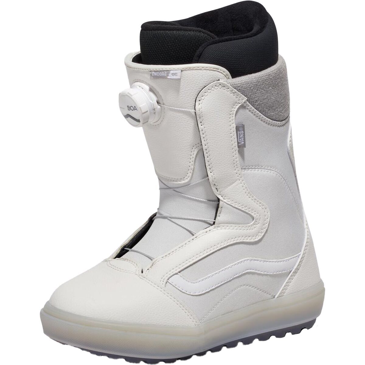 Vans Women's Encore OG BOA Snowboard Boot - 2025 in Purple / White - Size: 11