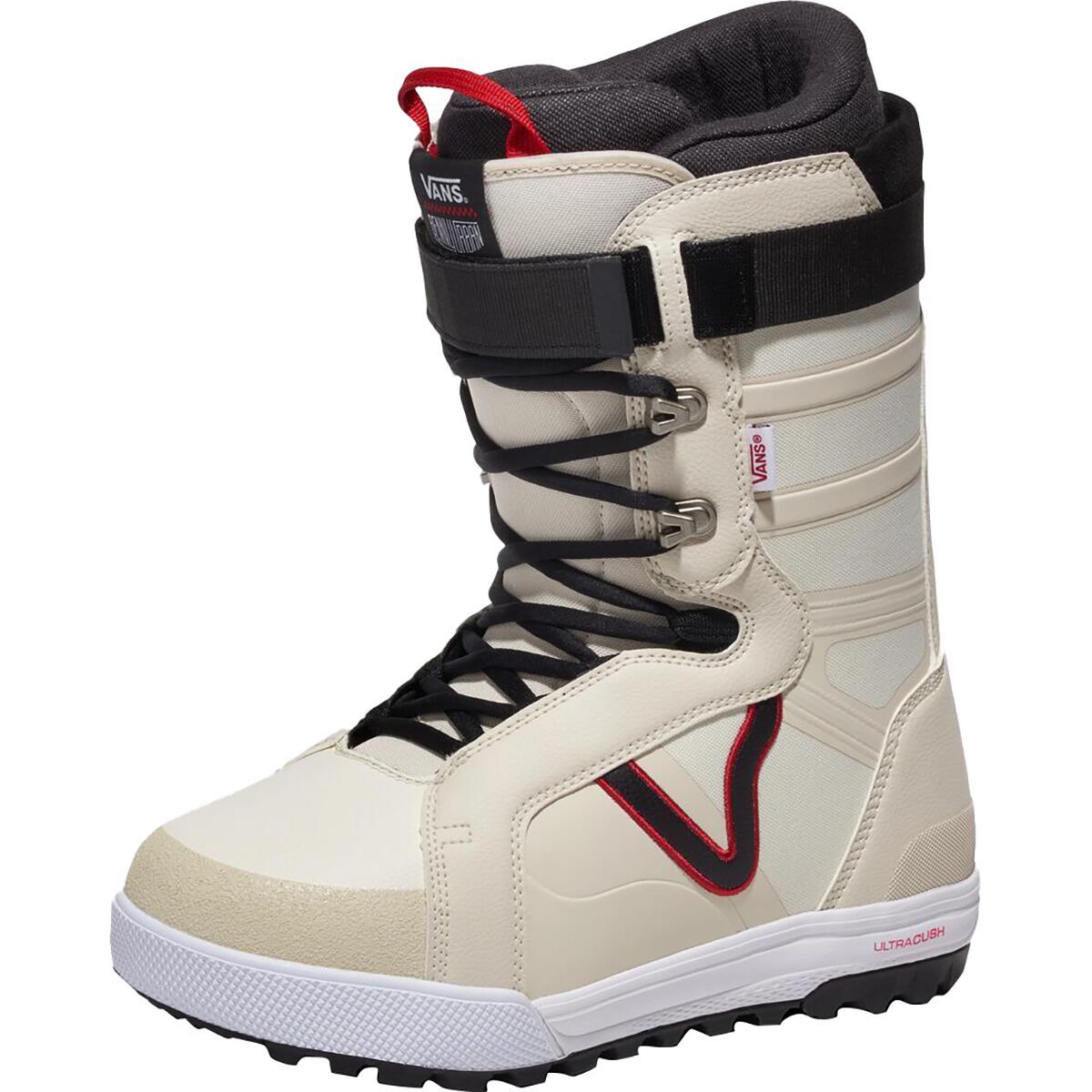 Vans Hi-Standard Pro Snowboard Boot - 2025 in Black / White - Size: 11