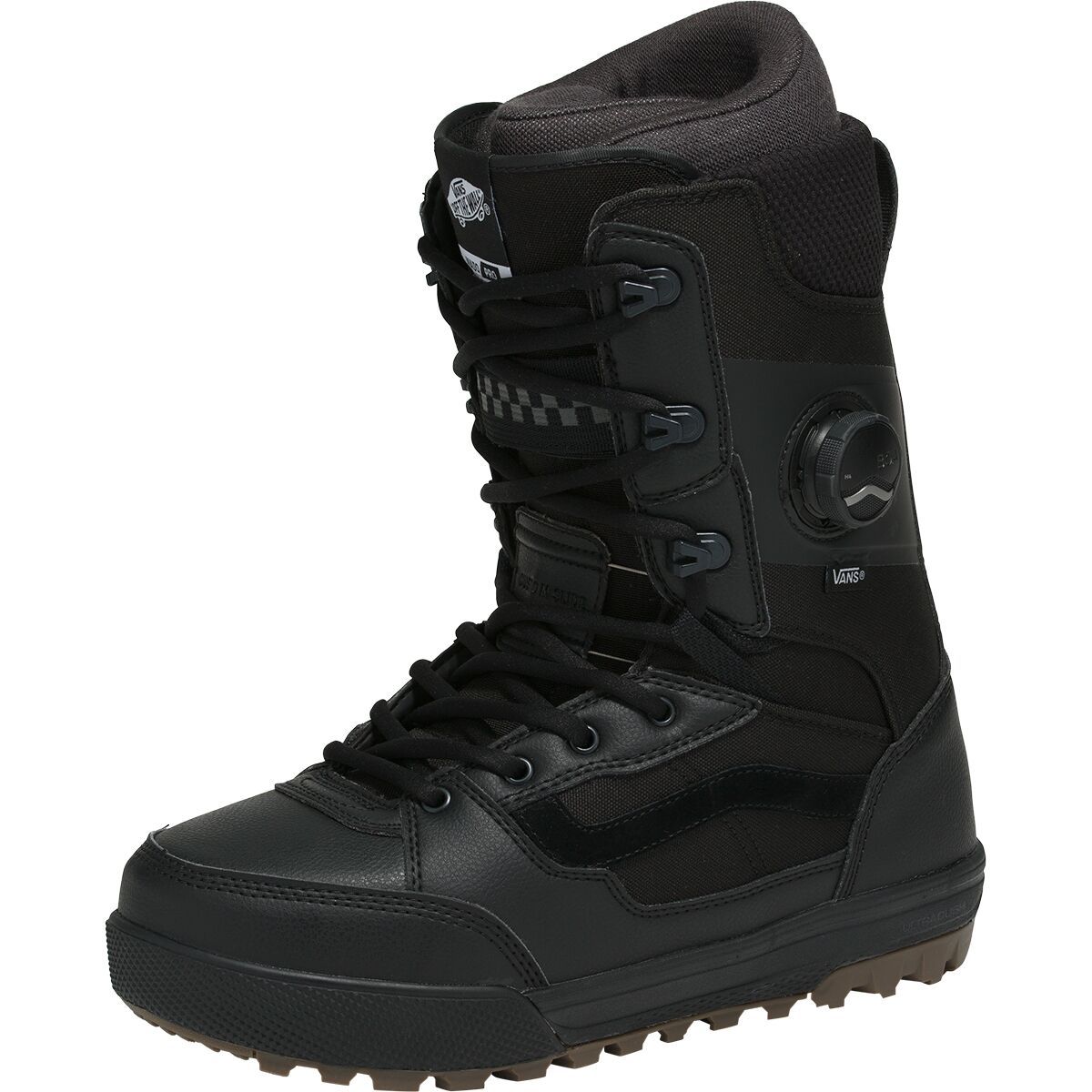 Vans Invado Pro Snowboard Boot - 2025 in Black / Gum - Size: 13