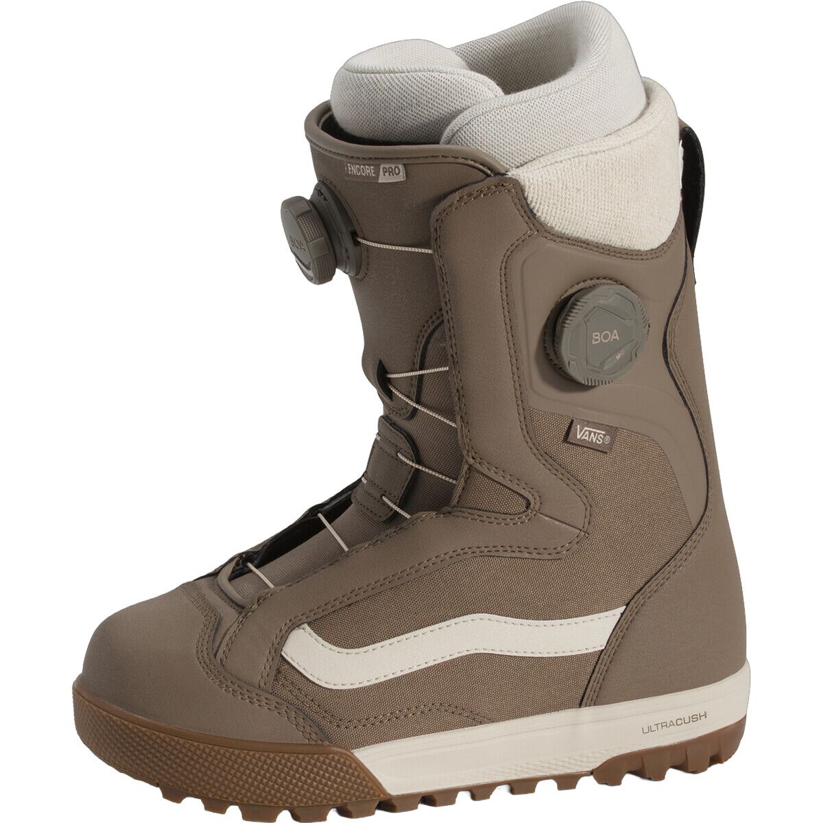 Vans Vans Women's Encore Pro Snowboard Boot - 2026 in Walnut - Size: 7 - $216.96 at Steep and Cheap