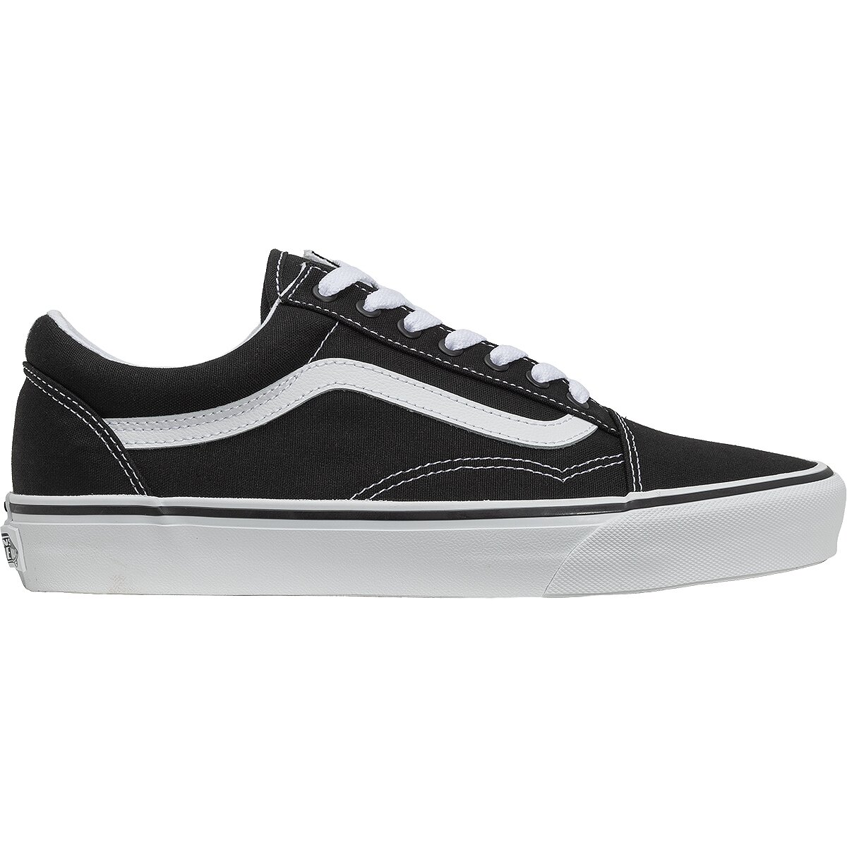 Vans Old Skool Shoe in Black / True White - Size: Mens 7.5/Womens 9
