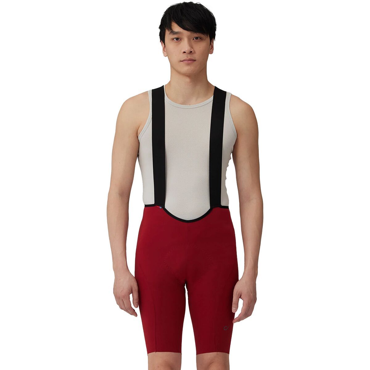 Velocio Men's LUXE Bib Short in Oxide Red - Size: Small