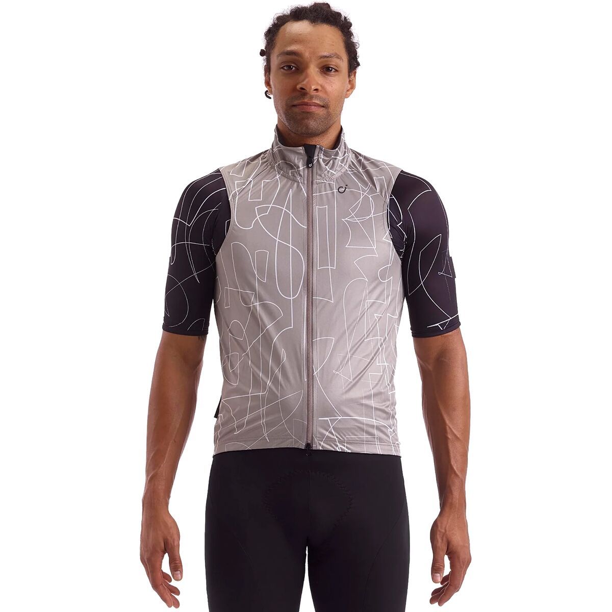 Velocio Men's Line SE Wind Vest in Moonrock - Size: Medium