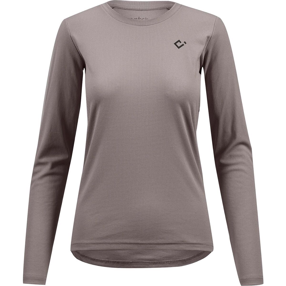 Velocio Women's Delta Trail Long-Sleeve Jersey in Black - Size: Small