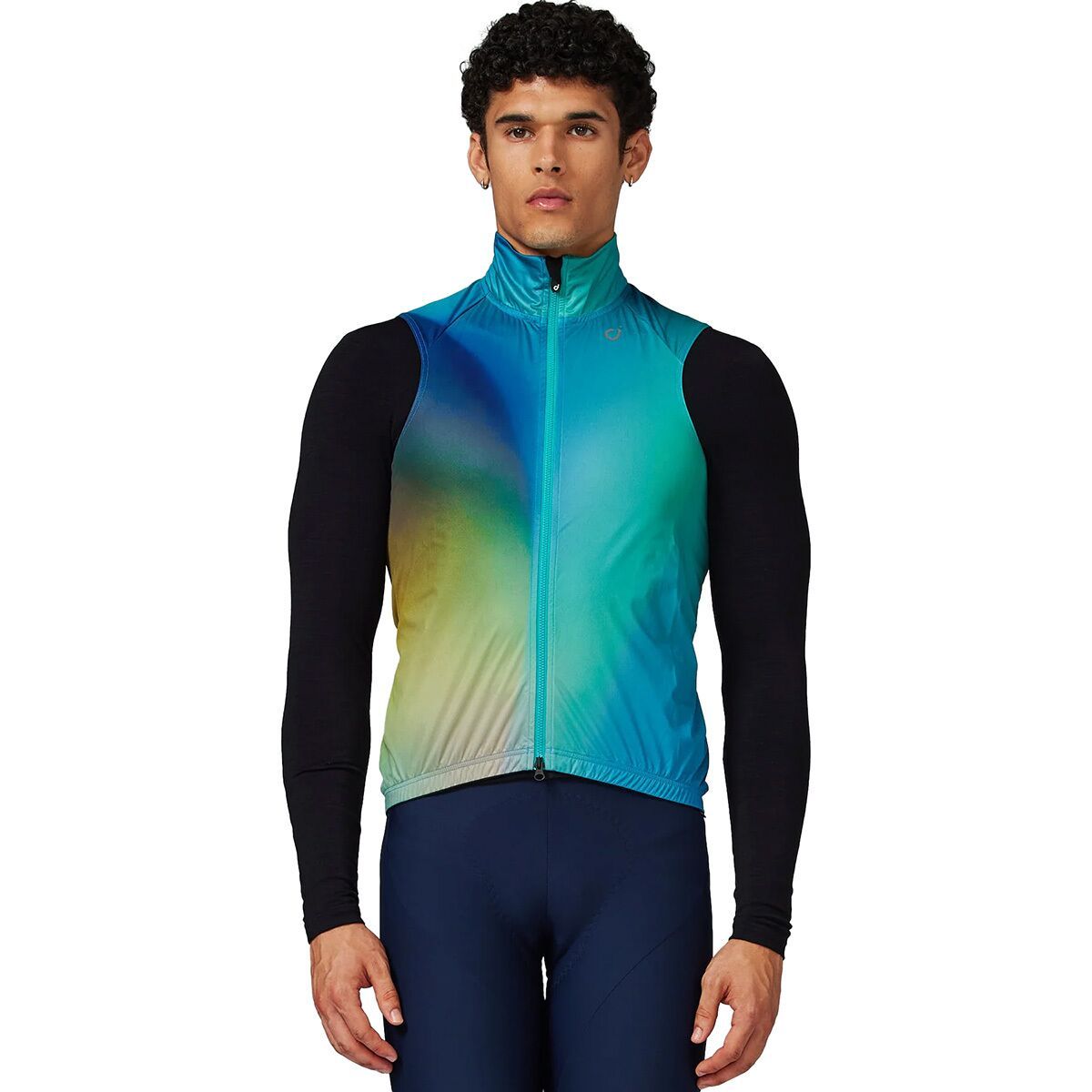 Velocio Men's SE Wind Vest in Midnight Blur - Size: XL
