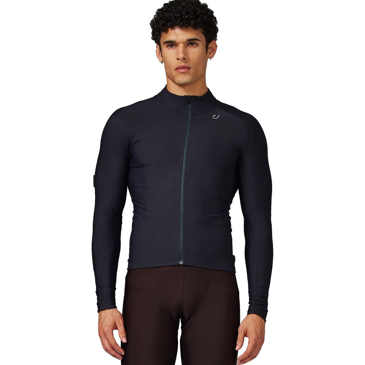 Velocio Men's Signature Bio Long-Sleeve Jersey in Anthracite - Size: XL