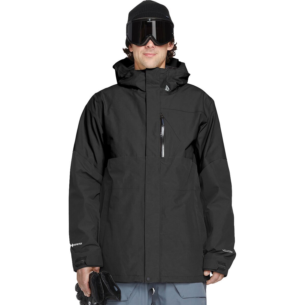 Volcom Men's L GORE-TEX Jacket in Dark Blue - Size: Small