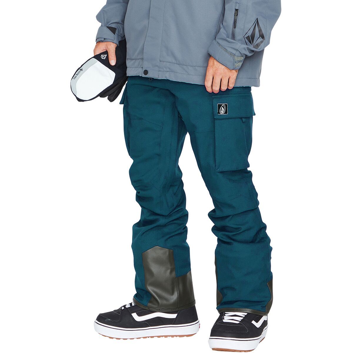 Volcom Men's New Articulated Pant in Slate Blue - Size: XS