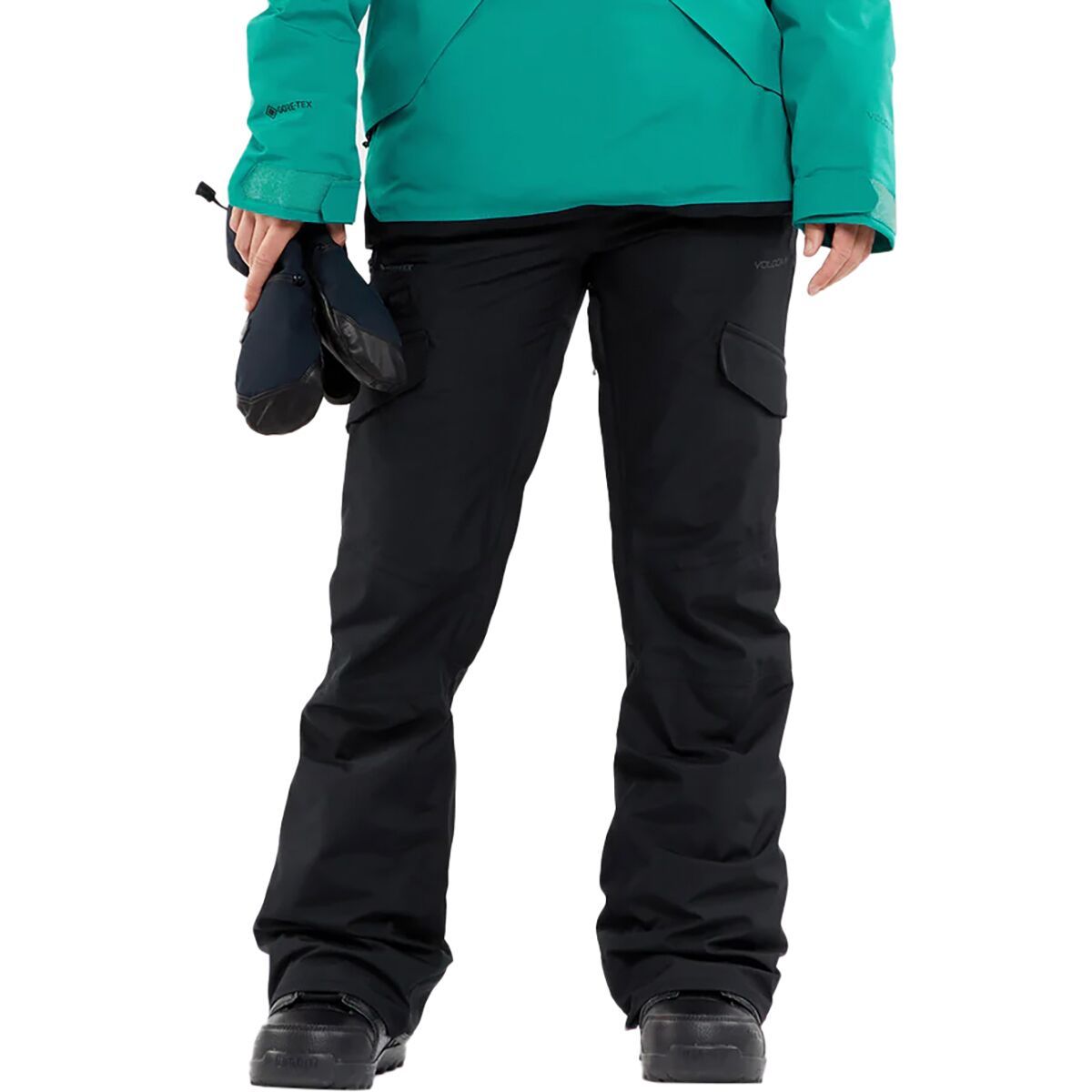 Volcom Women's Aston GORE-TEX Pant in Black - Size: Medium