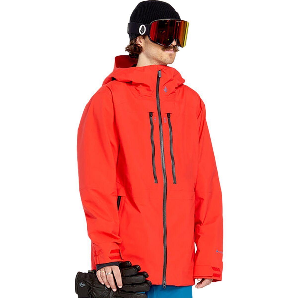 Volcom Men's Guide Gore-Tex Jacket in Crimson - Size: Small