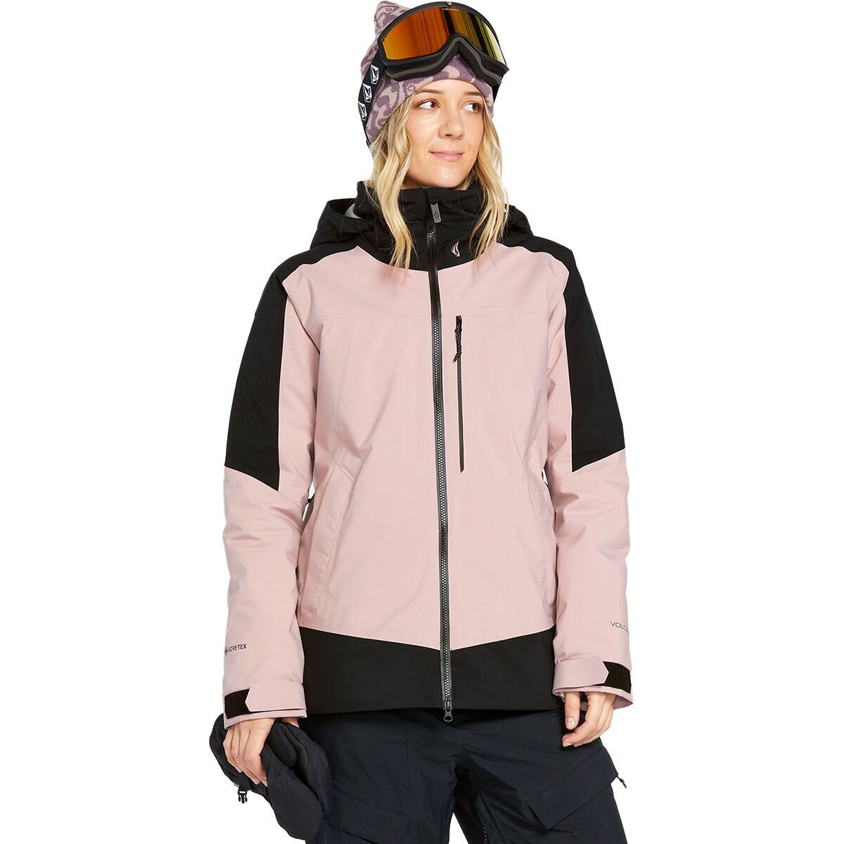 Volcom Women's 3D Stretch GORE-TEX Jacket in Adobe Rose - Size: XL