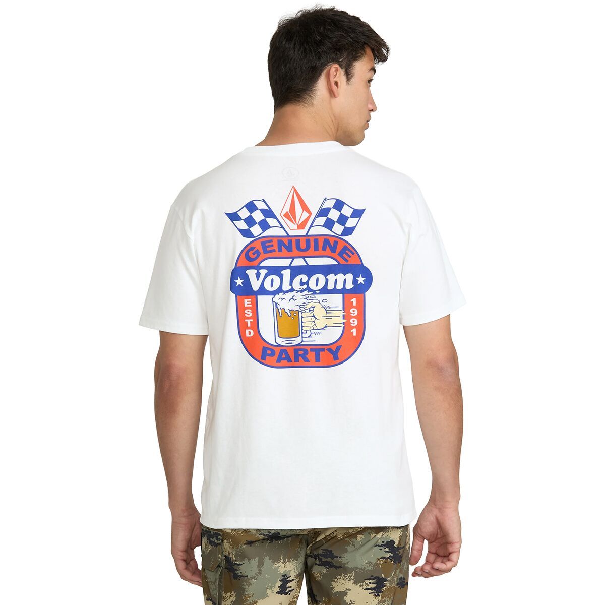 Volcom Men's Fifth Gear T-Shirt in White - Size: XL