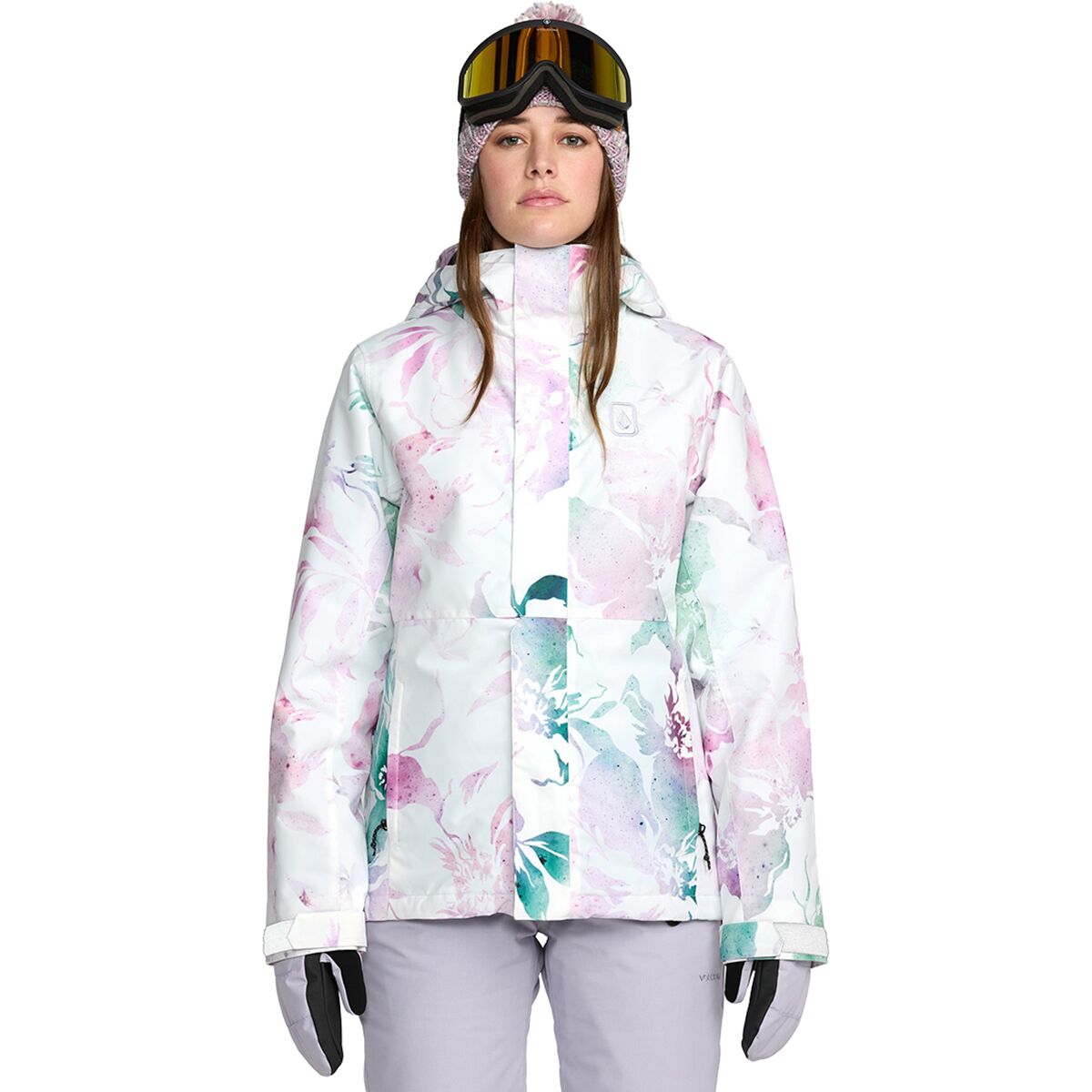 Volcom Volcom Women's Bolt Insulated Jacket in White - Size: XL - $105.00 at Steep and Cheap