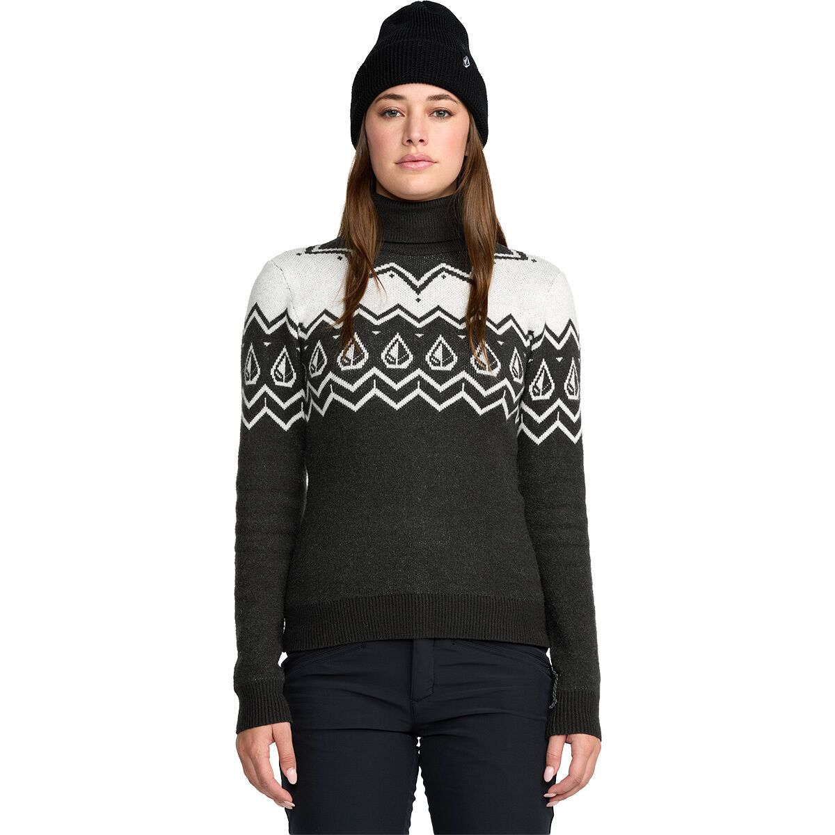 Volcom Volcom Women's Fireside Sweater in Black - Size: XS - $42.00 at Steep and Cheap