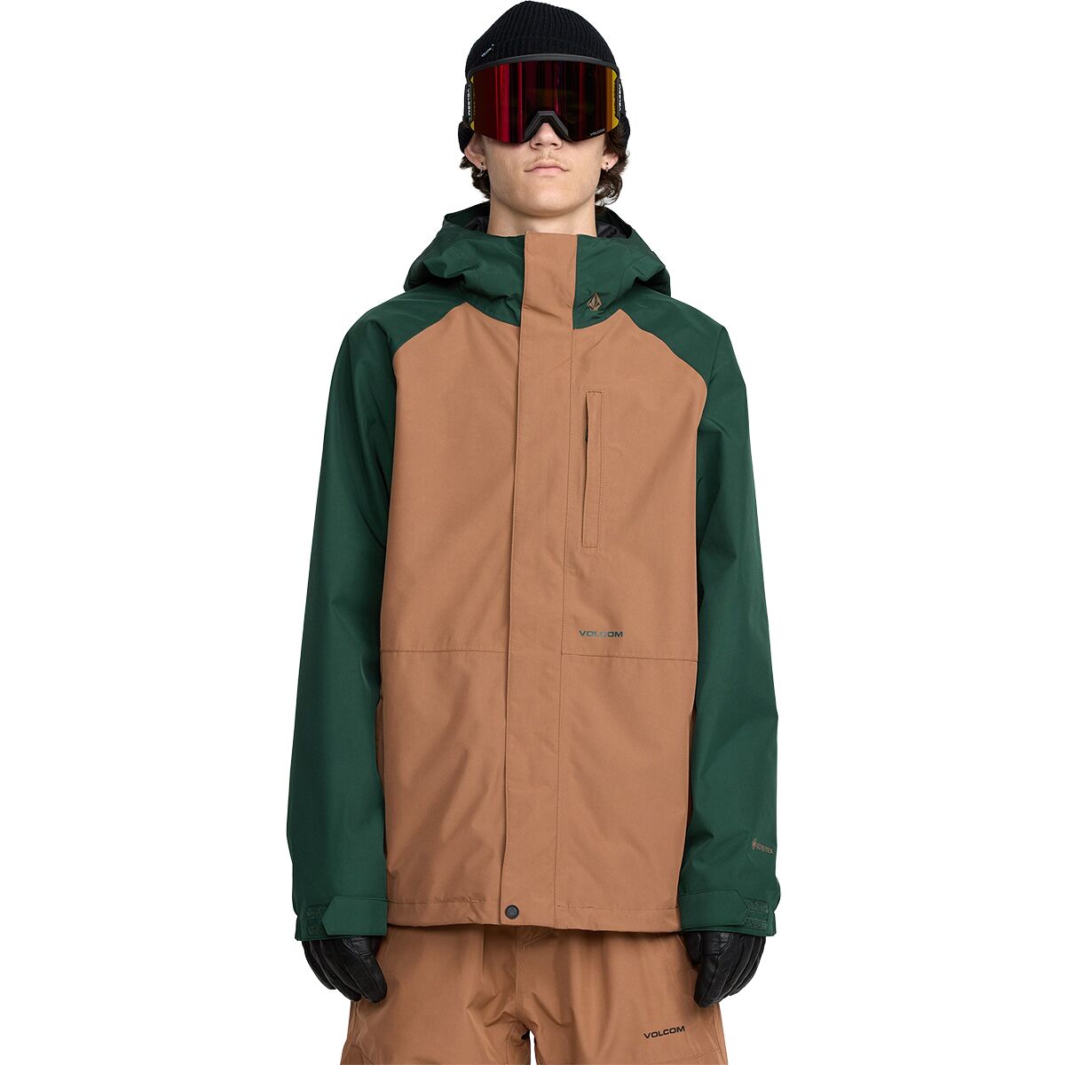 Volcom Volcom Men's Dua GORE-TEX Jacket in Terra Brown - Size: XXL - $162.48 at Steep and Cheap