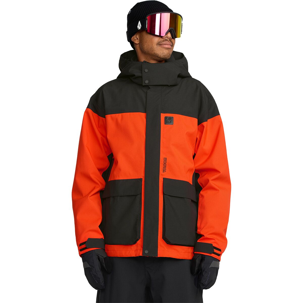 Volcom Volcom Men's Kleveland Jacket in Orange Shock - Size: XXL - $170.00 at Steep and Cheap