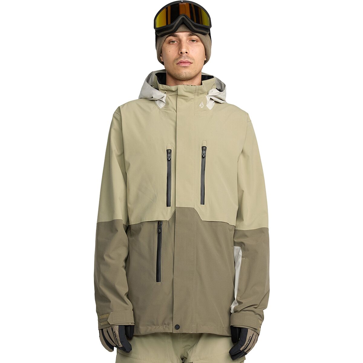 Volcom Volcom Men's Rnge Stretch 30K Jacket in Moss Green - Size: XXL - $190.00 at Steep and Cheap