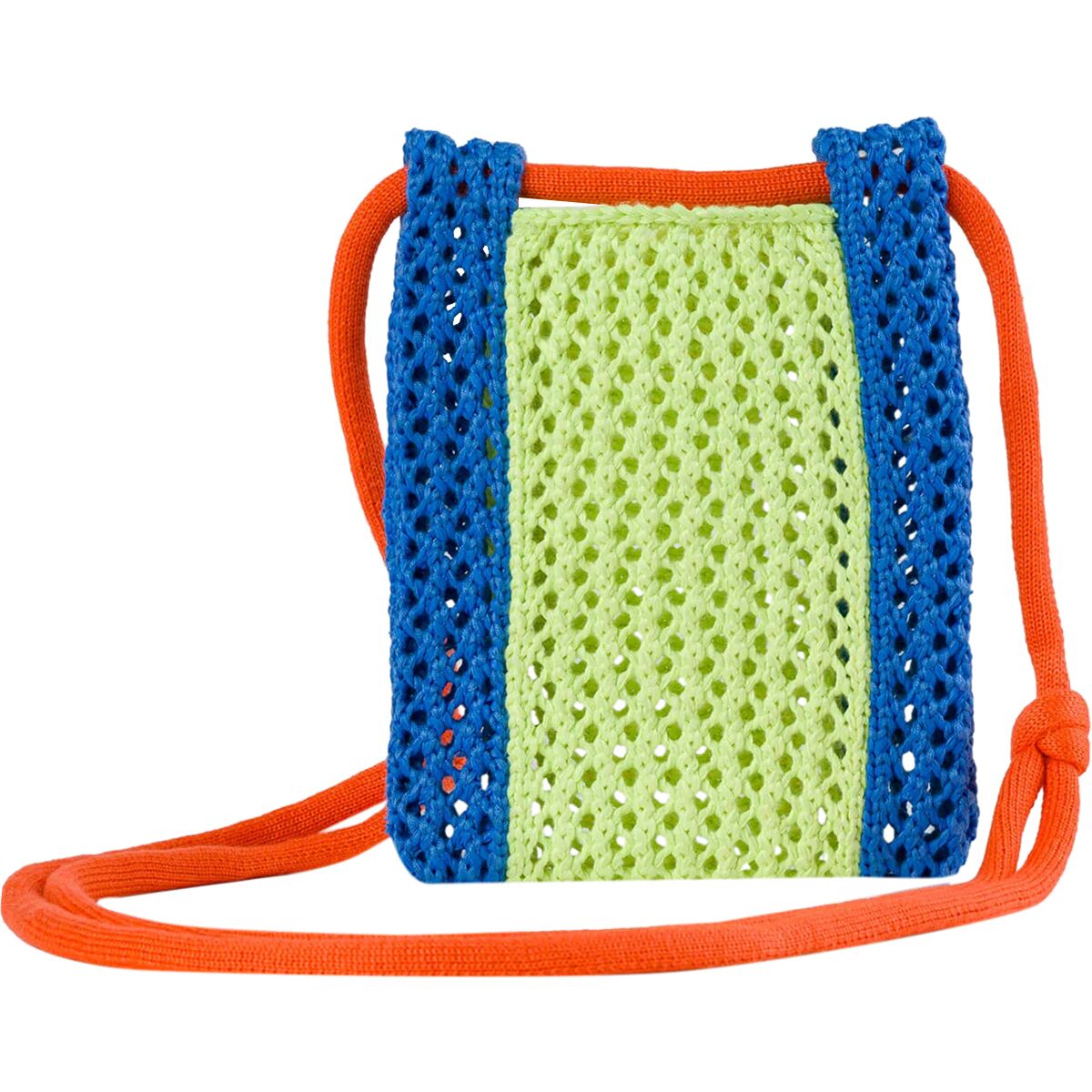Verloop Verloop Raffia Phone Sling in Lime Cobalt - $17.10 at Steep and Cheap