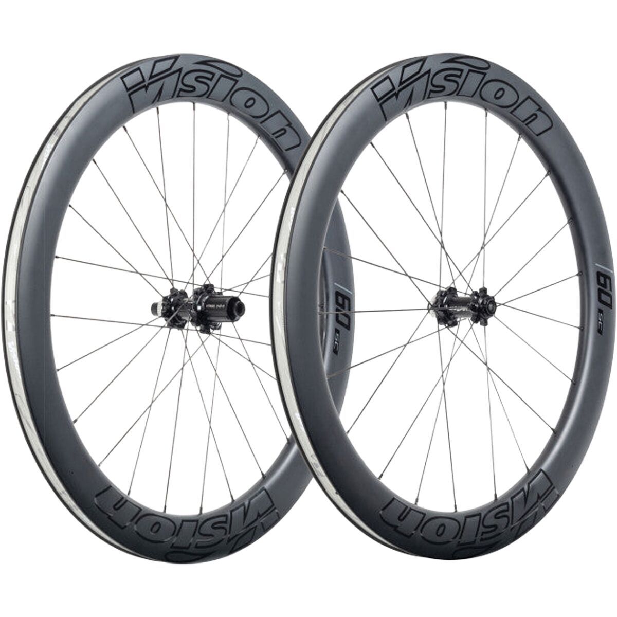 Vision SC60 TL i21 Wheelset in Black - Size: HG