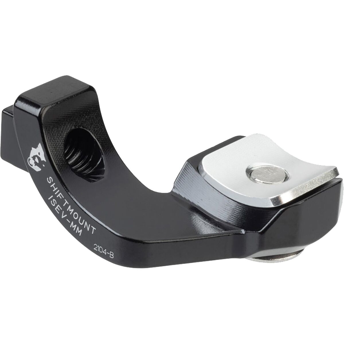 Wolf Tooth Components Wolf Tooth Components Shiftmount in Black - Size: SRAM Matchmaker to I-spec EV - $27.31 at Steep and Cheap