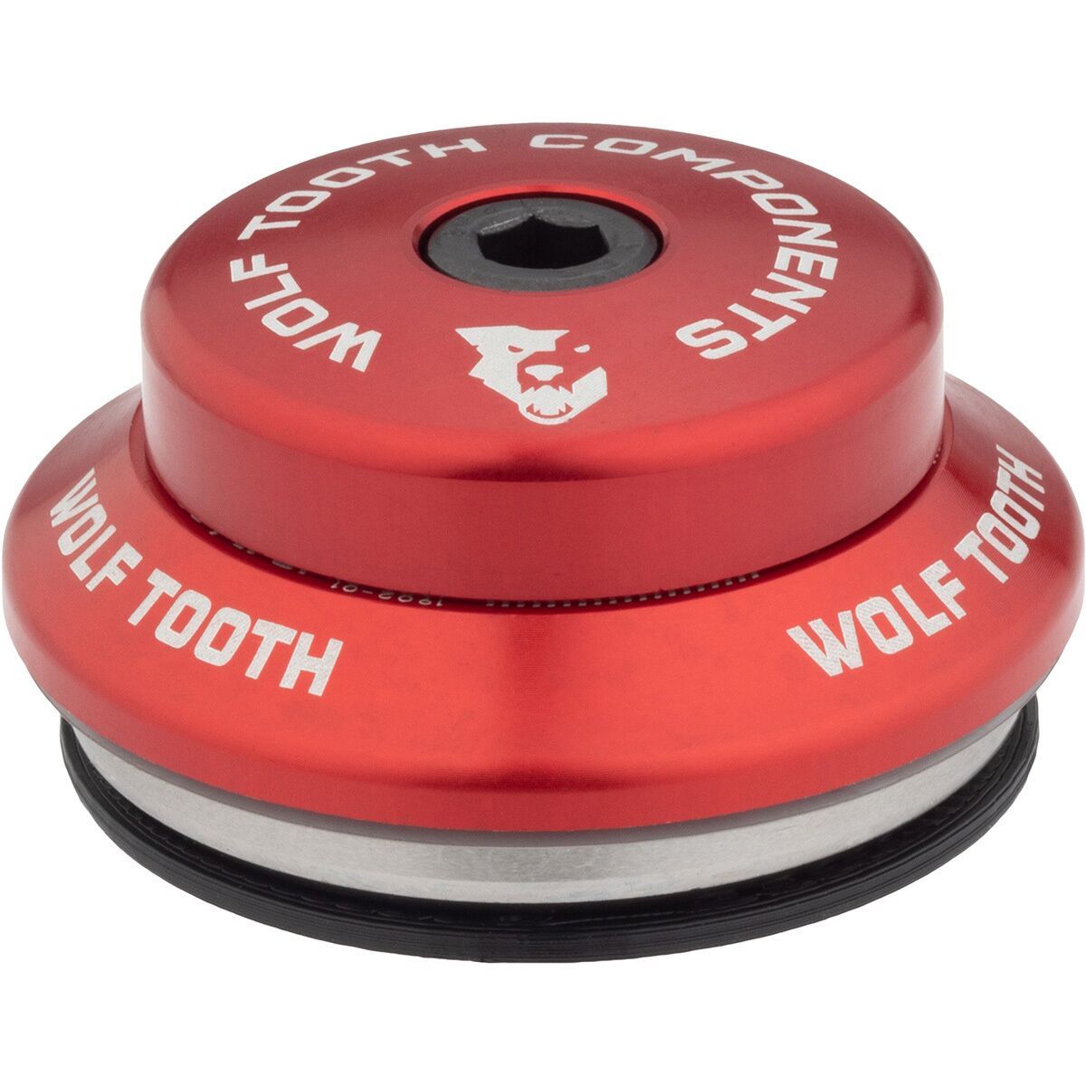 Wolf Tooth Components Premium IS41/28.6 Upper Headset Assembly in Red - Size: 7mm Stack