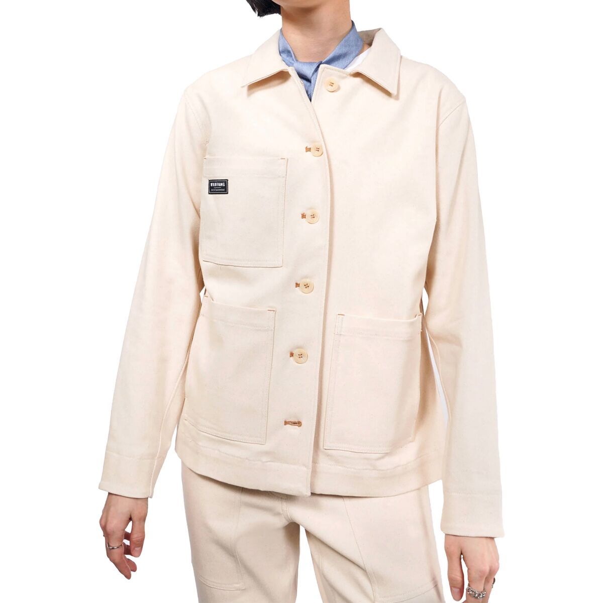 Wildfang The Essential Utility Jacket in Black - Size: XL
