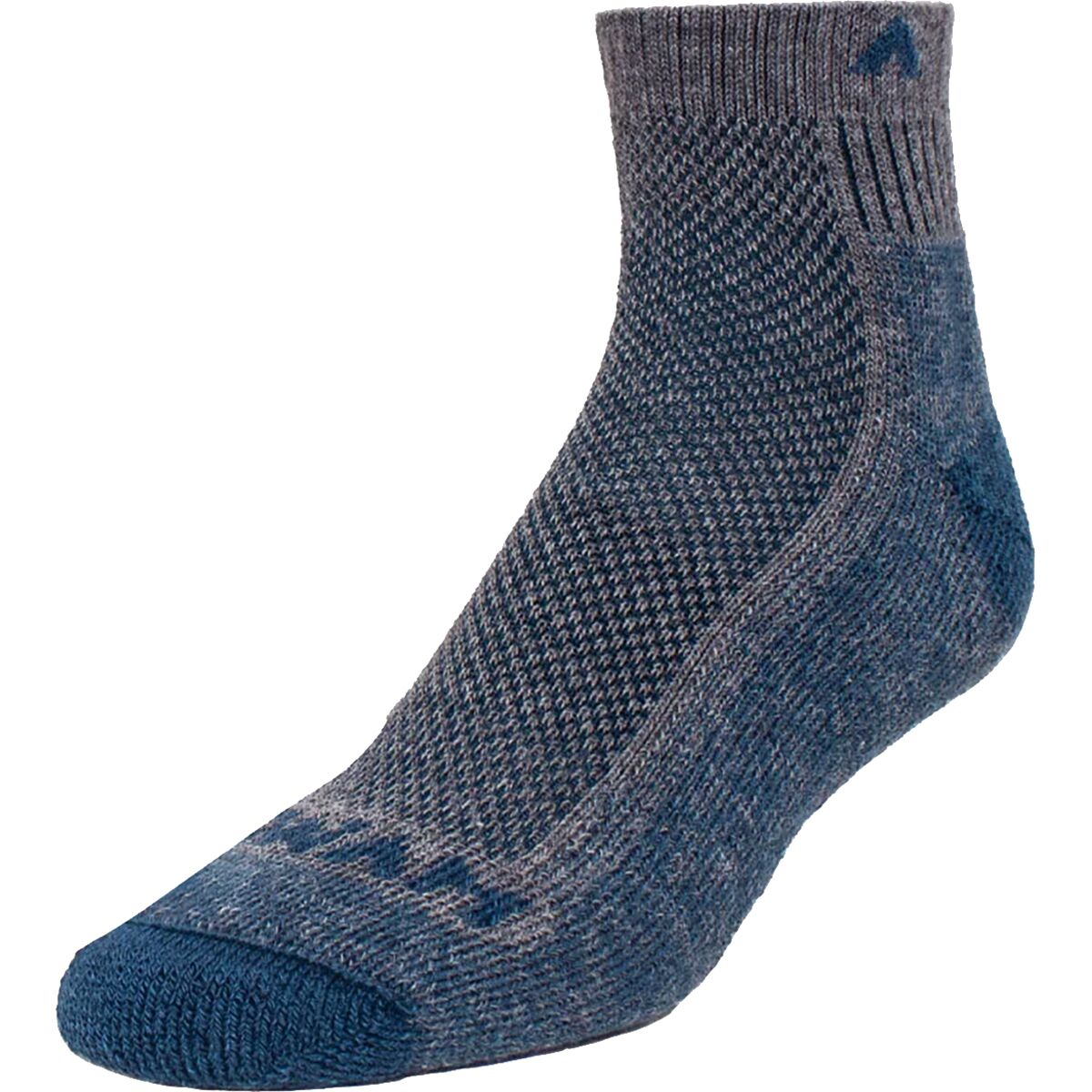 Wigwam Cool-Lite Hiker Pro Quarter Sock in Majolica Blue - Size: Large