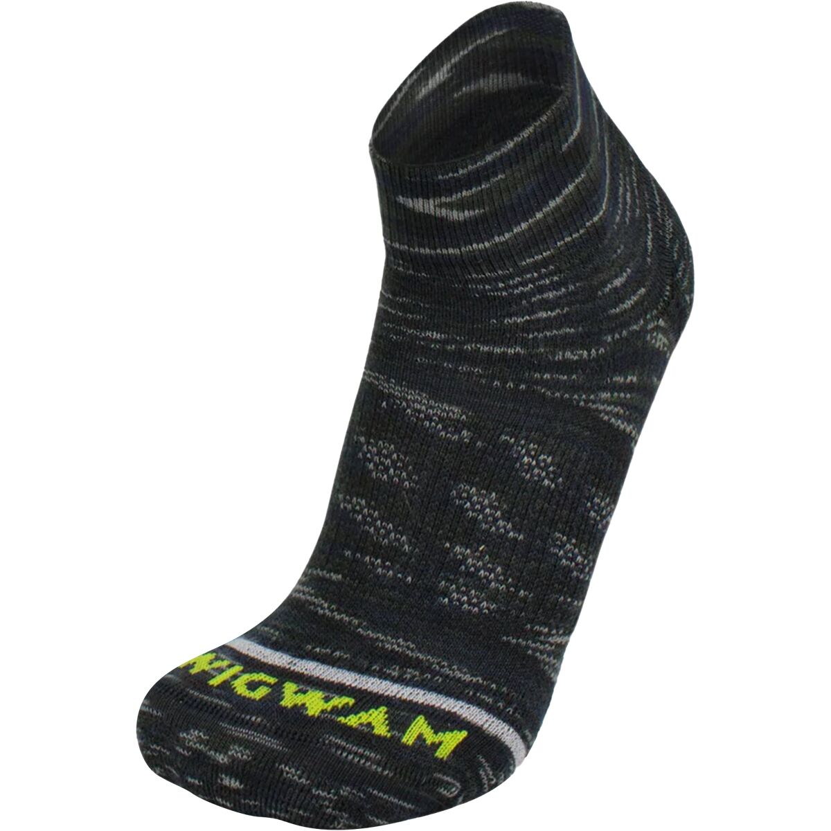Wigwam Bravura 1/4 Sock in Onyx - Size: Large