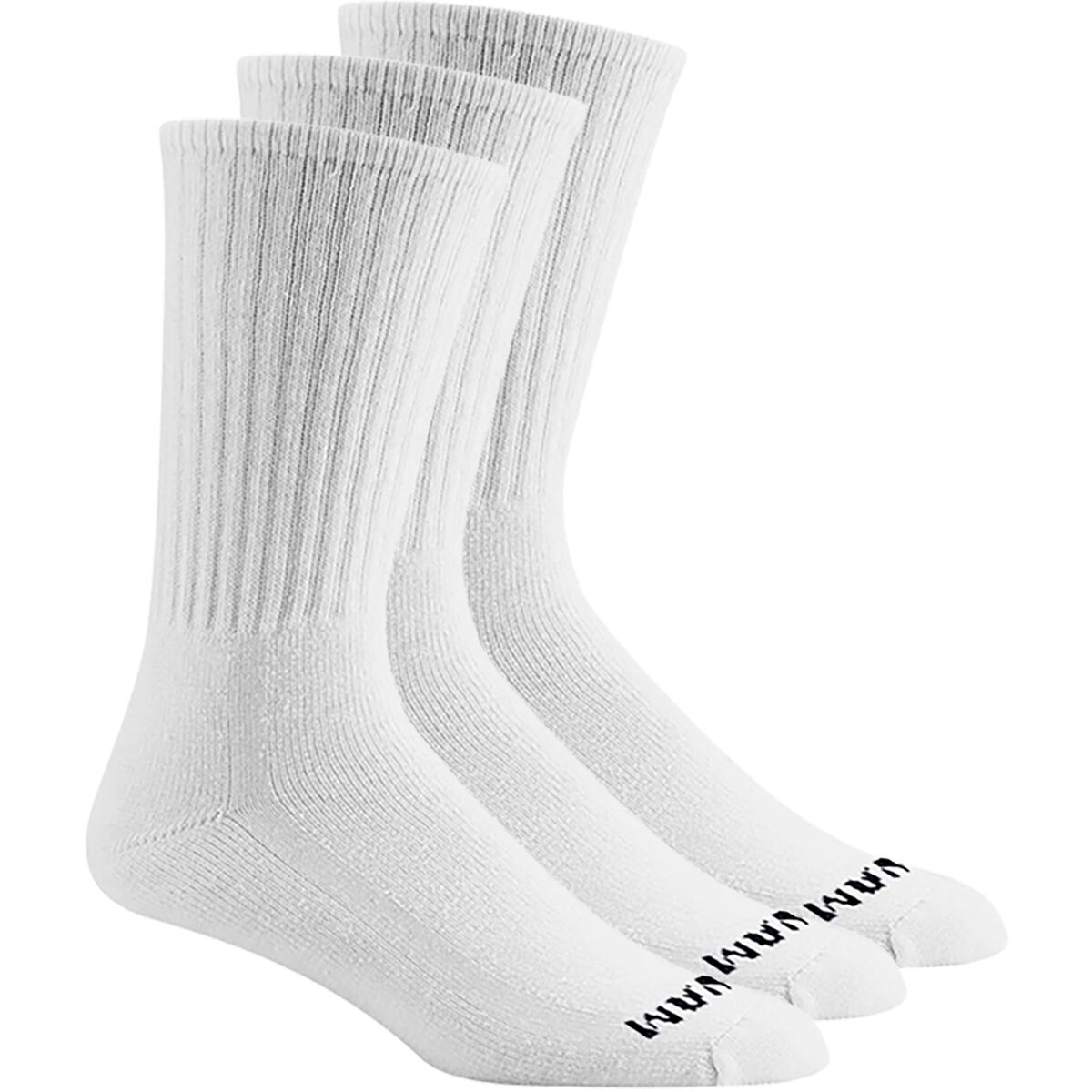 Wigwam S60 Crew Sock - 3-Pack in White - Size: Medium