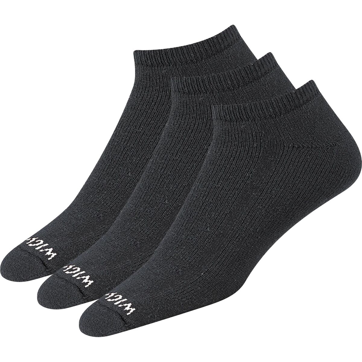 Wigwam S60 Low-Cut Sock - 3-Pack in Black - Size: Large