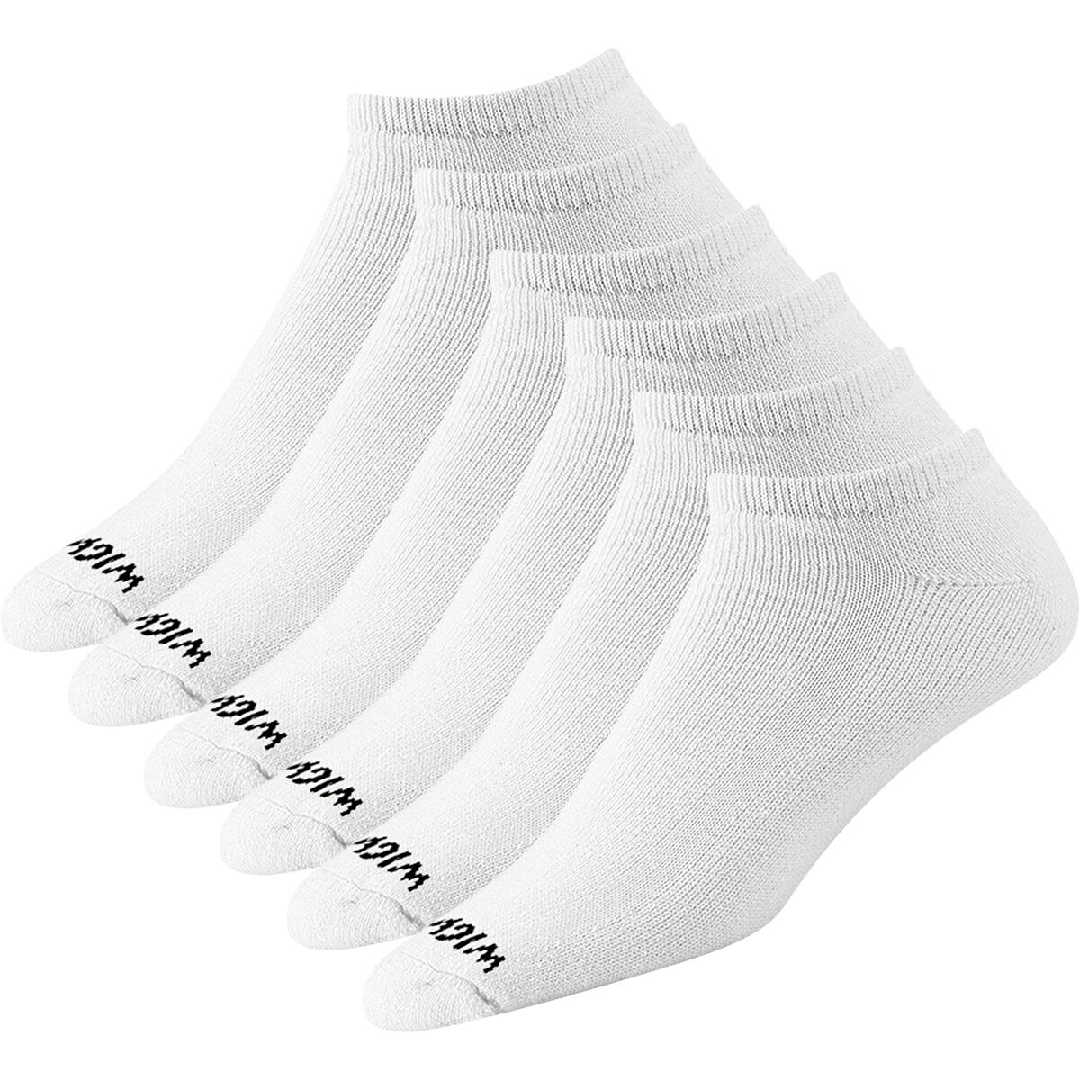 Wigwam S60 Low-Cut Sock - 6-Pack in White - Size: Large