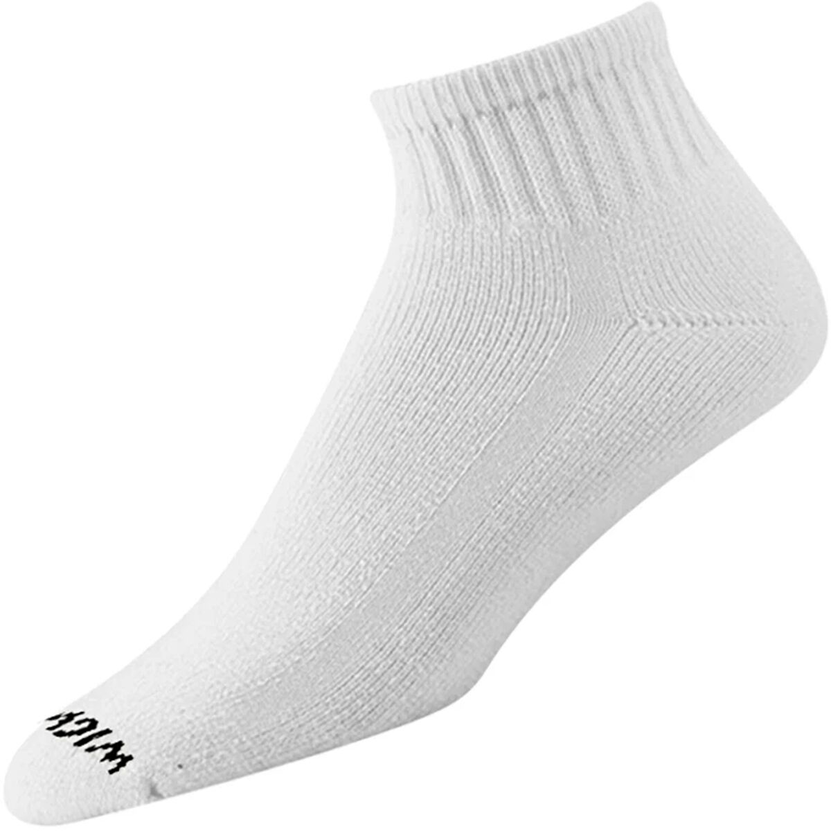 Wigwam S60 Quarter Sock - 6-Pack in White - Size: Medium