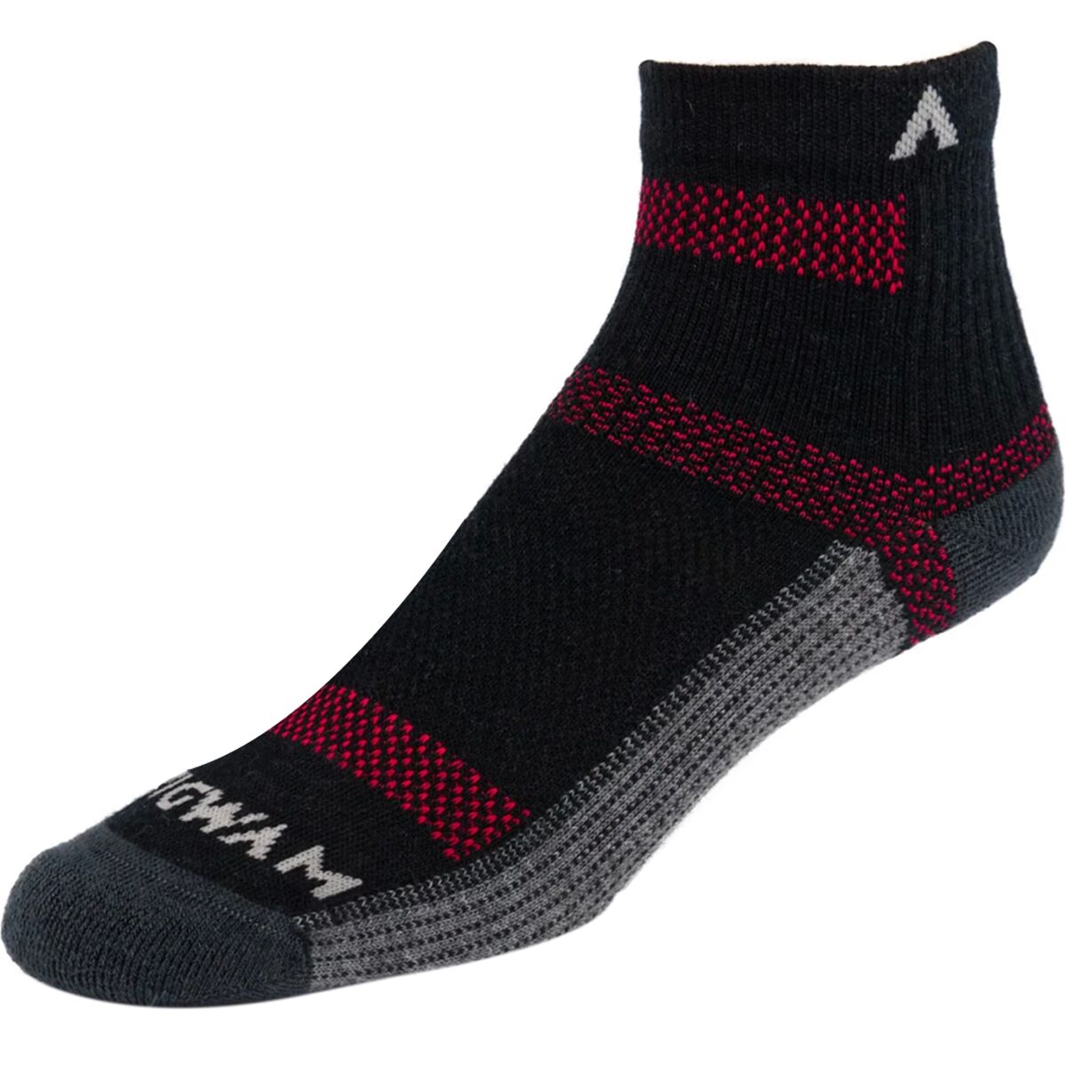Wigwam Wigwam Merino Ultra Cool-Lite Quarter Sock in Black - Size: XL - $12.71 at Steep and Cheap